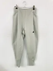 adidas アディダス スウェットパンツ S グレー 無地 ワンポイント ブランドロゴ ワイド・ルーズ ハイウエスト ウエストゴム・紐 レディースのサムネイル