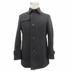 ジョセフアブード JOSEPH ABBOUD ステンカラーコート M チャコールグレー ミドル丈 /HO56 ■ECC004のサムネイル