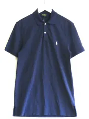 【230632】現行タグ POLO GOLF/RALPH LAUREN ポロゴルフ／ラルフローレン  360°ストレッチ　ポロシャツ 1Pロゴ　170サイズ メンズ  ・S ネイビーのサムネイル