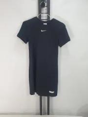 NIKE ONE PIECE 半袖 アイコン クラッシュ ドレス ブラック s