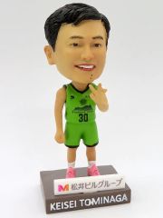 新品未開封 レバンガ北海道 富永啓成 ボブルヘッドフィギュア - メルカリ