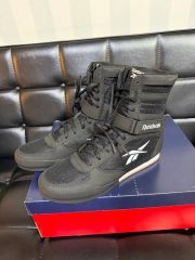 新品未使用】REEBOK BOXING BOOT-BUCK リーボック 黒 - メルカリ
