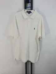 ポロ リール プロレン 半袖 カラーTシャツ 白 L