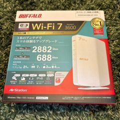 BUFFALO Wi-Fiルーター Wi-Fi7 standard3600 - メルカリ