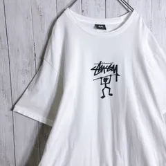 【国内正規品】ステューシー STUSSY シャドーマン センターロゴ ホワイト 半袖Tシャツ #52402のサムネイル