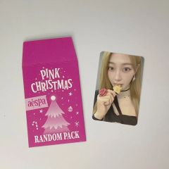 aespa エスパ トレカ カリナ pink クリスマス - メルカリ
