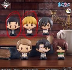 一番くじ 進撃の巨人 ちょこのっこ フィギュア 6体セット - メルカリ