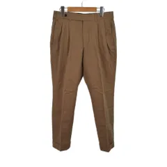ジョンローレンスサリバン JOHN LAWRENCE SULLIVAN 2タックテーパードスラックス ベージュ 36 JLS-02-01のサムネイル