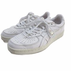 오니츠카 타이거 Onitsuka Tiger GSM 스니커 가죽 23.5 화이트 플레인 투 1182A194 / HW IBO94