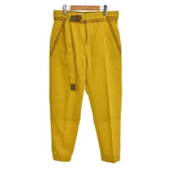 サカイ sacai 21AW SUITING PANTS スーチングパンツ ベルテッド タック スラックス 2 黄 イエロー 21-02556Mのサムネイル