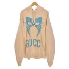 GUCCI マニフェスト パーカー M 希少】 GUCCI グッチ マニフェスト パーカー スウェット ブラック