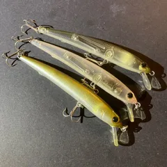 美品】 M-1 ミノー インスパイア カスタムルアーズ エバーグリーン