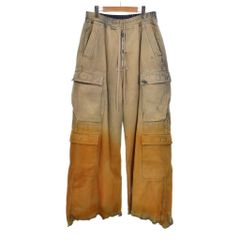 cvtvlist DENIMBAGGY PANTS バギー ブリーチ ダメージ - メルカリ