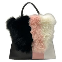 ファー ハンドバッグ JADISE 2wayバッグ - メルカリ