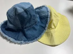 ZARA デニム/テリー バケットハット 新品のサムネイル
