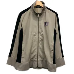 Burberry Black Label(バーバリーブラックレーベル) ジャージ サイズ3 L メンズ - ベージュ×黒×ピンク 長袖/ジップアップ/春/秋のサムネイル