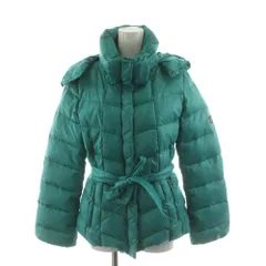 マックスマーラ ウィークエンドライン MAX MARA WEEKEND LINE ダウンジャケット フード ロゴ アウター 42 緑 グリーン 54862113 /AN30 ■BMのサムネイル