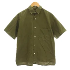バブアー Barbour ワークシャツ カジュアルシャツ 半袖 コットン 38 カーキ 1701215 /KU ■BMのサムネイル