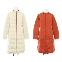 ダーマコレクション dama collection ダウンコート リバーシブル ジップアップ アウター 9AR 白 オレンジ 12328-02710 /TK ■BMのサムネイル