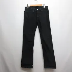 ハリウッドランチマーケット HOLLYWOOD RANCH MARKET ストレッチ デニム パンツ 29 黒 ブラック ジッパーフライ 日本製のサムネイル