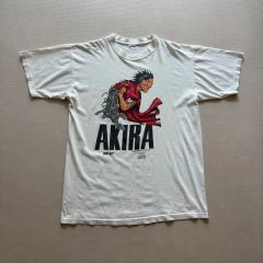 AKIRA アキラ 90s Tシャツ ネイビー 鉄雄 ビンテージ アニメ レア