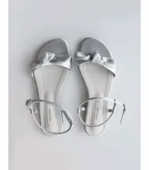 WITHOUTSUMMER kohi ribbon sandal シルバーカラー 225 新品のサムネイル