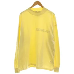 エフオージー エッセンシャルズ FOG ESSENTIALS ロンT Tシャツ 長袖 ロゴ カットソー L 黄色 イエロー /☆Gのサムネイル