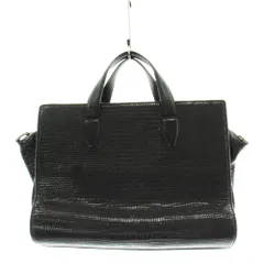 アレキサンダーワン ALEXANDER WANG ハンドバッグ レザー 型押し 黒 ブラック /AN42のサムネイル
