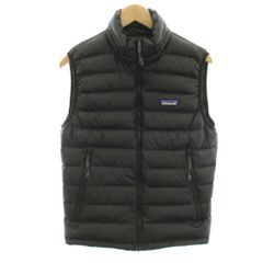 patagonia】ダウンベスト メンズ M ブラック - メルカリ
