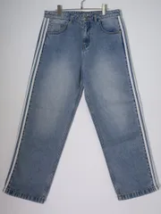 adidas Originalsアディダス オリジナルス 2026SS DNM FB TP for atmosアトモス別注デニム ファイヤーバード トラックパンツKS2230【W34】【MDNA82148】のサムネイル