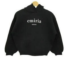 エミリアウィズ パーカー トップス ロゴフーディー レディース Fサイズ ブラック EmiriaWiz 【中古】のサムネイル