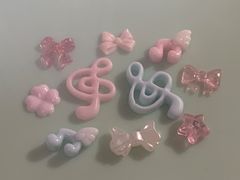 デコ ネイル パーツ 量産系 地雷系 ピンク ねこ - メルカリ