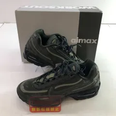 04w6969∞※【中古】 WORKSOUT × NIKE AIR MAX 95 SP ワークスアウト × ナイキ エアマックス95 SP ビッグバブル ユニフォーム HQ0263-300 セコイア/ブラック  27.5cm スニーカー  【八王子店】
