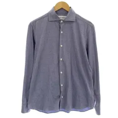 メルローズ MELROSE アイディウェアリング EYE.D WEARing ブルードビーシャツ A0414FB 長袖 総柄 シャツ 3 青 ブルー /☆Gのサムネイル