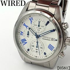 800個限定 祐真朋樹 WIRED ワイアード クロノグラフ Y2K スクエア