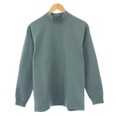 グリーンレーベルリラクシング ユナイテッドアローズ green label relaxing スウェット トレーナー 長袖 スタンドカラー ストレッチ 無地 ワンカラー ウール混 S 水色 ライトブルー /BBのサムネイル