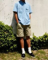 MUJI CREW26 半端丈 - Washed Gray サイズL - メルカリ