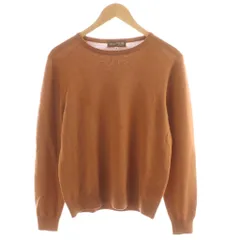 メーカーズシャツ カマクラ MAKER'S SHIRT 鎌倉 ニット セーター 長袖 ウール 46 オレンジ NM0056 /AN24のサムネイル