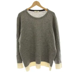 クロスリー CROSSLEY ニット セーター 薄手 長袖 ウール XXL グレー /HN