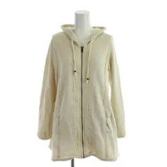 アクシーズファム axes femme その他のジャケット フード ジップアップ 白 毛玉、毛羽立ちのサムネイル
