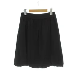 エムズグレイシー M'S GRACY スカート ウール 38 黒 バルーンシルエット ミニ丈 /JPのサムネイル