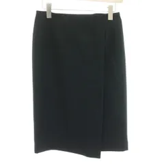 グリーンレーベルリラクシング ユナイテッドアローズ green label relaxing CS フロントファスナー タイトスカート 38 緑 3524-144-1950 /RE