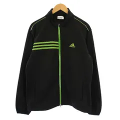 アディダス adidas テーラーメイド ゴルフ トラックジャケット ジップアップ ハイネック ロゴ刺繍 O/XG ブラック /BM
