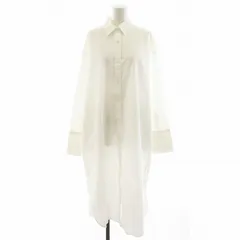 スピック＆スパン ノーブル Spick&Span Noble 24AW ストレートロングオーバーシャツ 長袖 白 ホワイト 24050240610040 /AN49のサムネイル