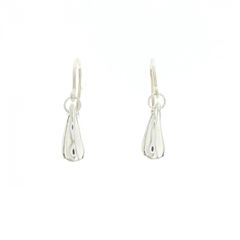 ●SALE◆【ティファニー】ティアドロップ　フープ　ピアス　2429 Tiffany ティファニー ティアドロップ フープピアス シルバー925 美品