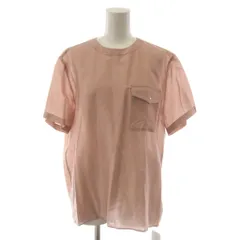 カリテ qualite タグ付き シャツ ブラウス 38 ピンク 半袖 /RRのサムネイル