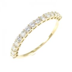0626】 K18 天然ダイヤモンド 1ct ハーフエタニティ 11.5〜12号 0626】 K18 天然ダイヤモンド 1ct ハーフエタニティ 11.5〜12号 - メルカリ