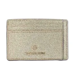 マイケルコース MICHAEL KORS Jet Setカードケース パスケース ラメ グリッター ゴールド シルバー /TKのサムネイル