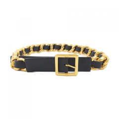 CHANEL ヴィンテージ 3連 チェーンベルト ゴールド ギャランティカード 