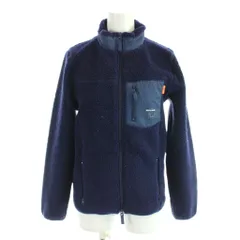 ビームスゴルフ BEAMS GOLF ジャケット 上着 M 紺 ネイビー 長袖 ジップアップ ボア /APのサムネイル